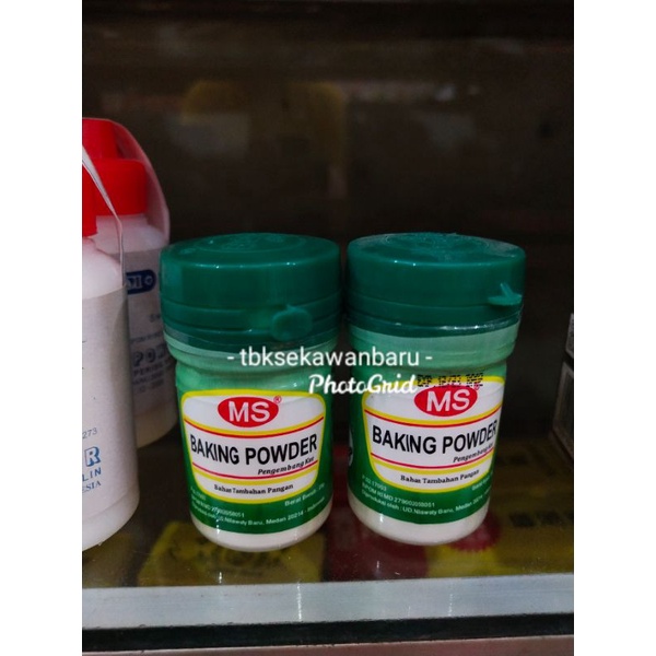 

Baking Powder MS 25gr