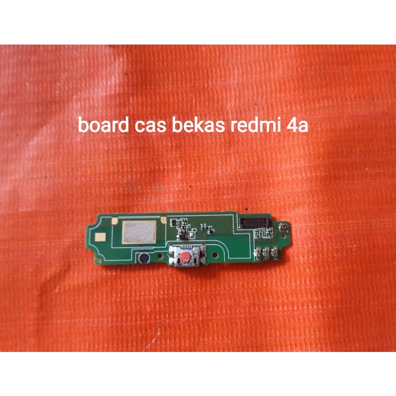 board cas bekas xiaomi redmi 4a