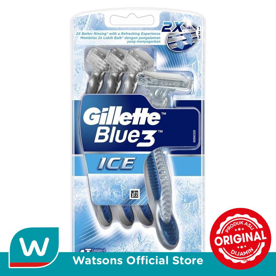 Gillette Blue 3 Ice 4s(Isi 4)