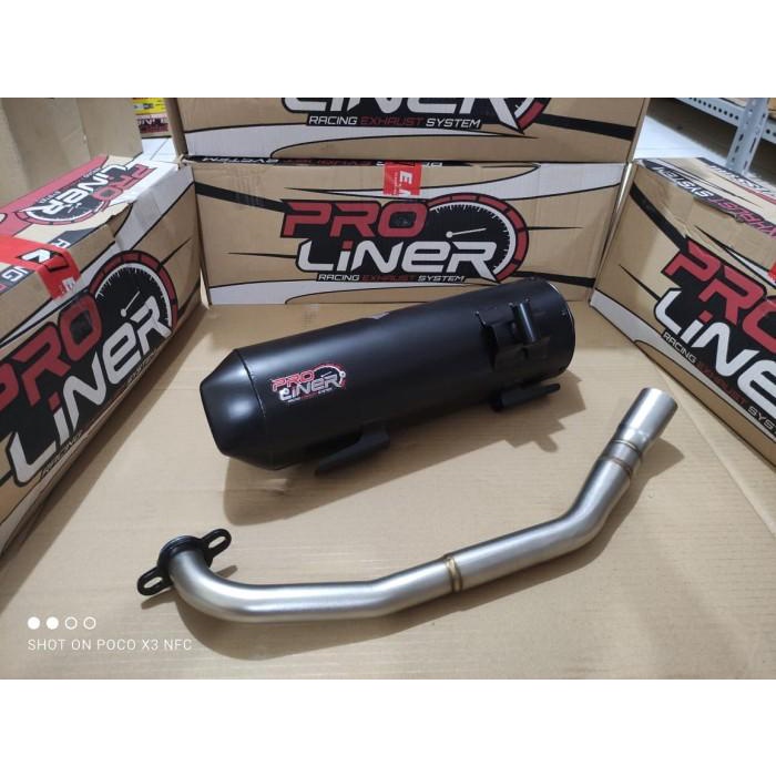 KNALPOT PROLINER NEO STD RACING SR TYPE SILENT ALL NEW AEROX 2021