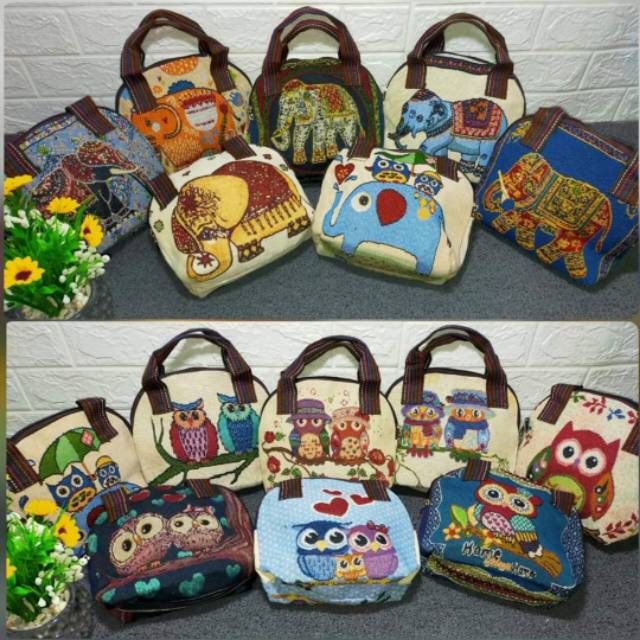 HANDBAG mini thailand / tas thailand mini / tas souvenir / oleh-oleh thailand