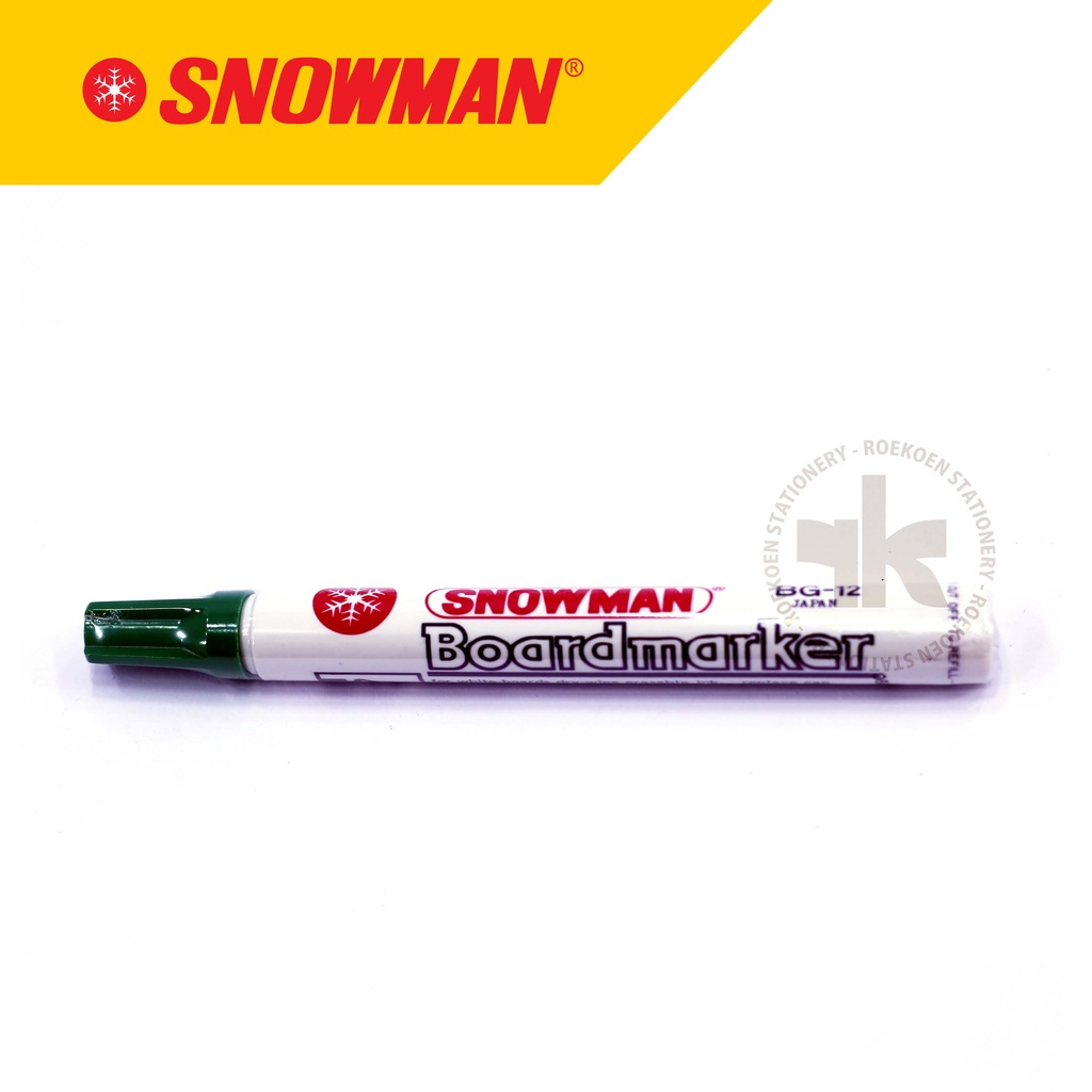 Spidol Whiteboard Marker Snowman BG-12