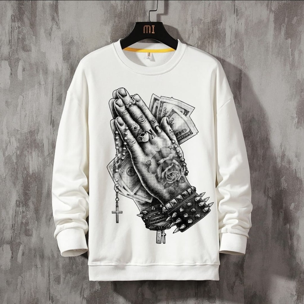 COD/ARPIOSSHOP - BAJU DOLAR HAND - SWEATER PRIA KEREN MODEL KEKINIAN