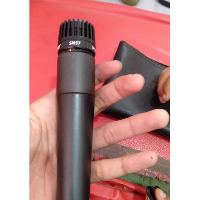 SM 57 second like new pemakaian pribadi microphone, mic shure original, made in mexico