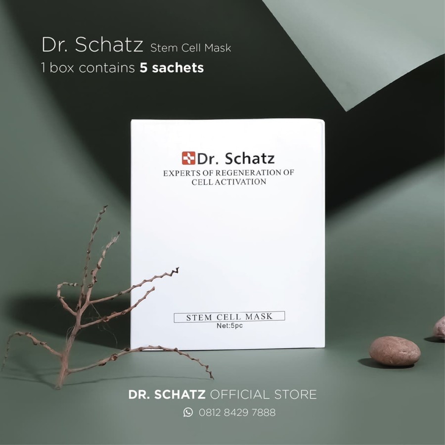 Dr Schatz Stem Cell Mask 100% ORIGINAL 1 BOX - 5 Sachet