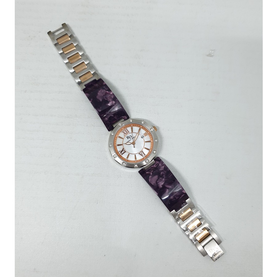 Raymond Daniel RD206 Silver Rosegold Akr.Unggu, Jam Tangan Wanita, Original