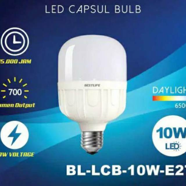 LAMPU LED 10 WATT MURAH . BOHLAM CAPSUL 10 WATT/ LED TABUNG 10WATT