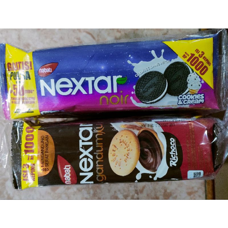 

nextar biskuit sandwich nextar Noir dan gandum isi 10