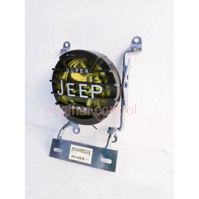 Lampu Depan Model Jeep 4x4 1pc Warna Biru BONUS Breket Lampu Depan Pesek Rx king