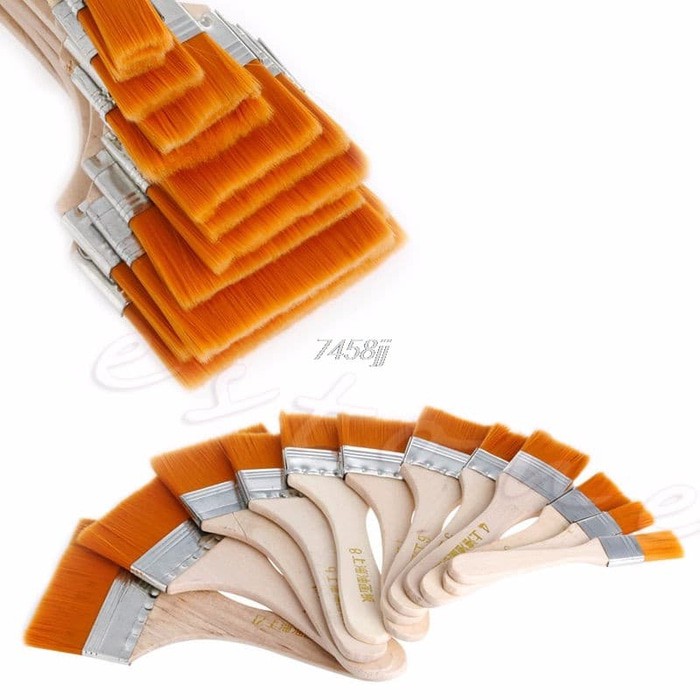 Acrylic Painting Brush (12pcs)