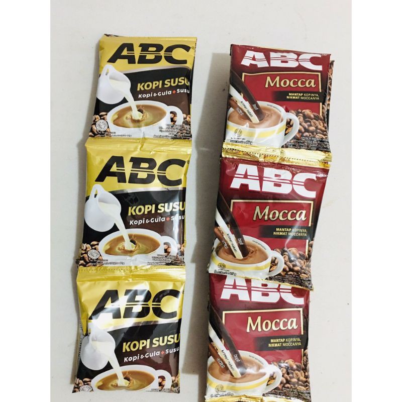 

Kopi ABC Susu / ABC Mocca Srenceng 10 Pcs x 31 gr