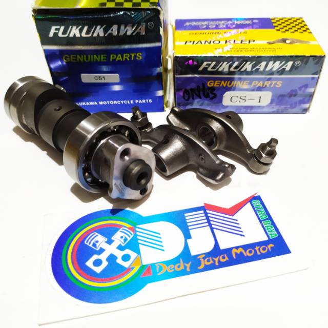 Noken as plus platuk klep honda CS 1, produk original fukukawa genuine parts berkualitas