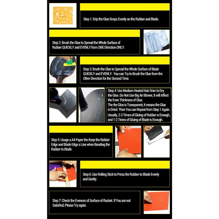 Jual TENISRAKET HUIESON LEM TABLE TENNIS GLUE 100ML WATER BASED