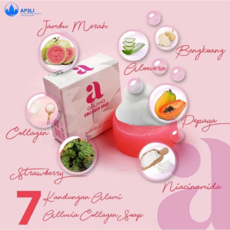 sabun collagen || pemutih kulit || sabun pemutih