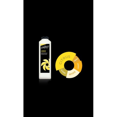 

Lemonade syrup - sirup perasa lemon DAVINCI 1000 ml