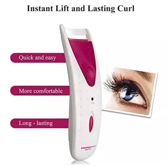 Pelentik Bulu Mata Elektrik Eyelash Genie Curler Touch Beauty Penjepit