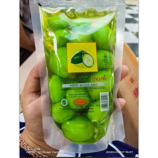 

Manisan kedondong shu zee