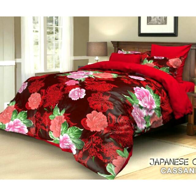 Sprei KATUN JEPANG / SATIN cassanova (tersedia semua ukuran)