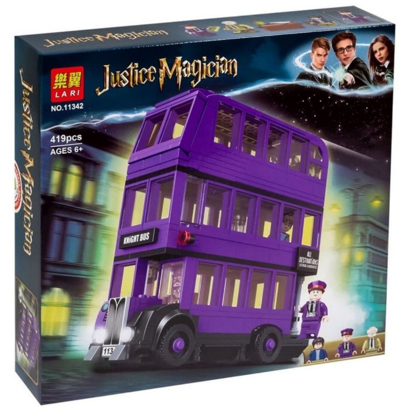 Lego Block Harry Potter London Bus Justice Magician
