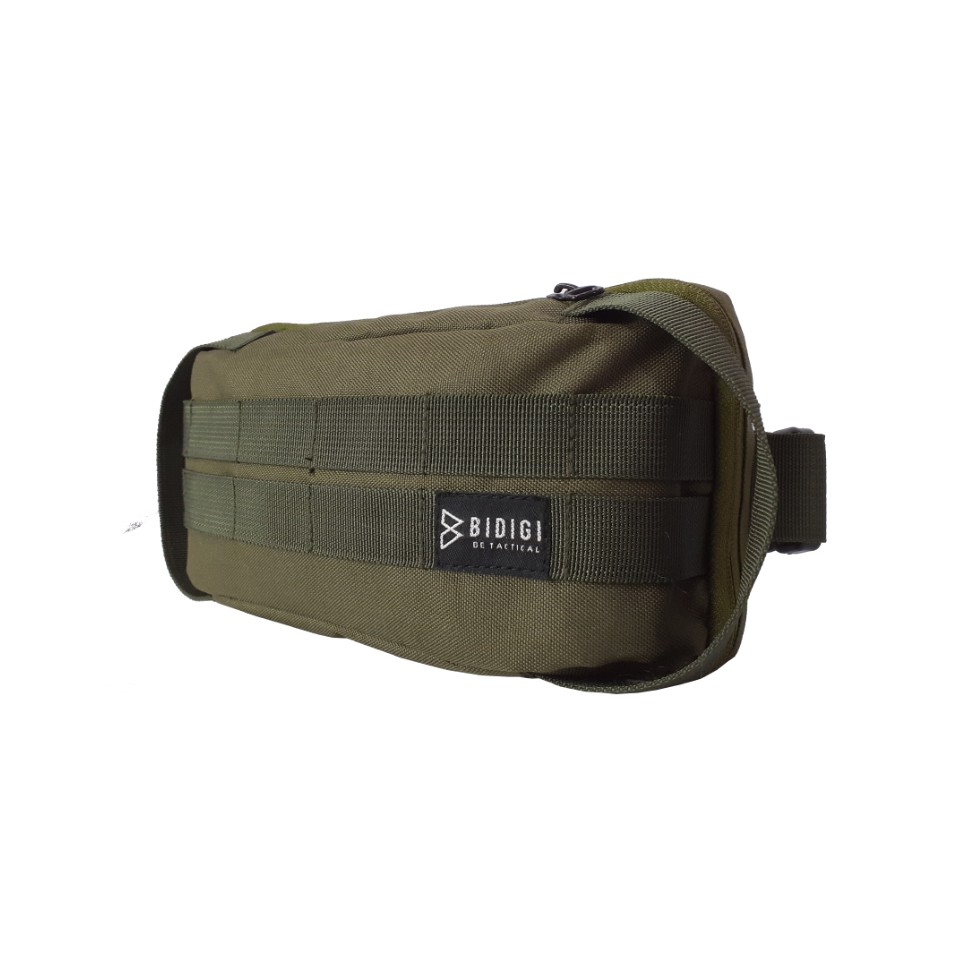 WAISTBAG ARMY/SLINGBAG / TAS SLEMPANG/ TAS PINGGANG TACTICAL BIDIGI CAPSUL