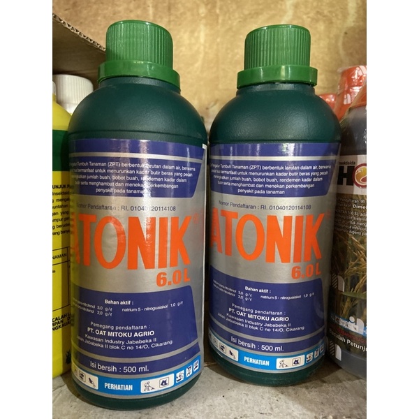atonik 500ml zat pengatur tumbuh zpt pupuk cair atonik