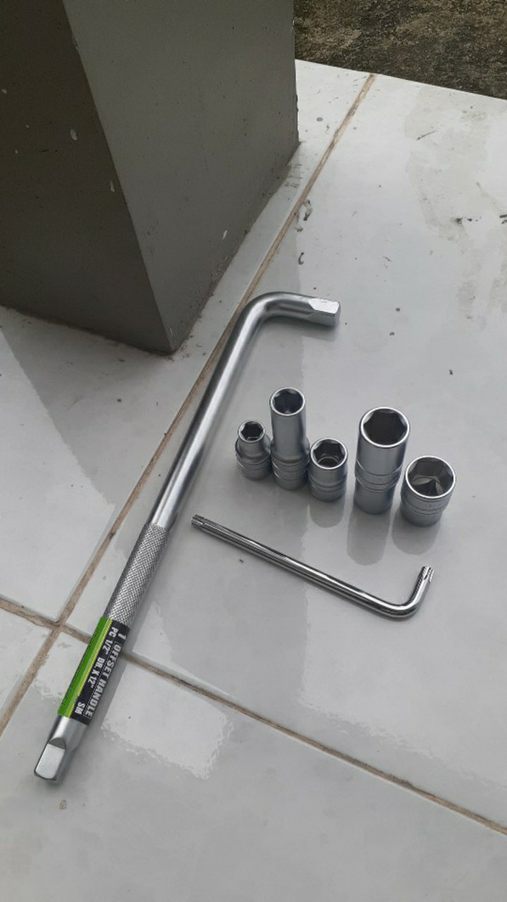 Tekiro Deepwall 17mm 1/2inch 6pt Kunci Sock Mata Socket Original