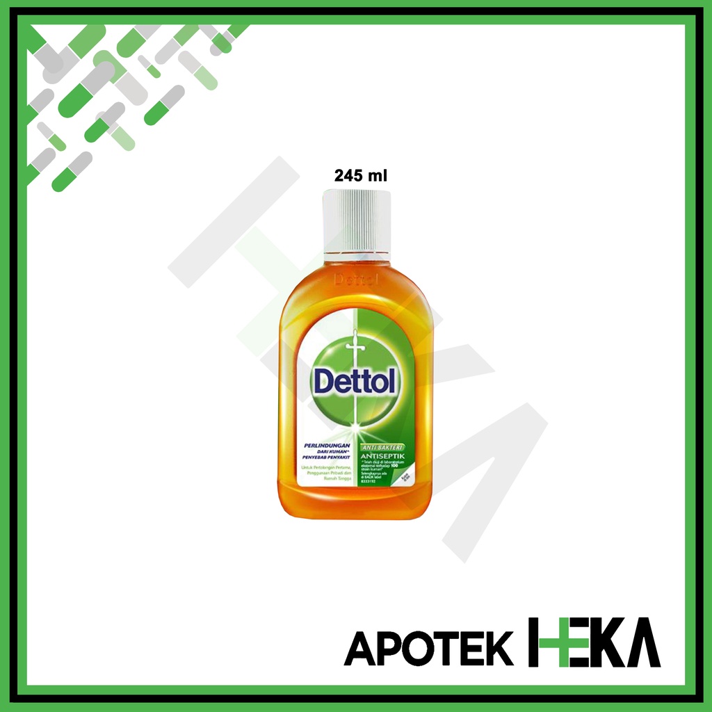 Dettol Cairan Antiseptik Ukuran 245 ml / 495 ml (SEMARANG)