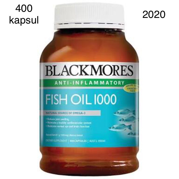 DISKON -  Blackmores Fish Oil 1000mg (400 caps)