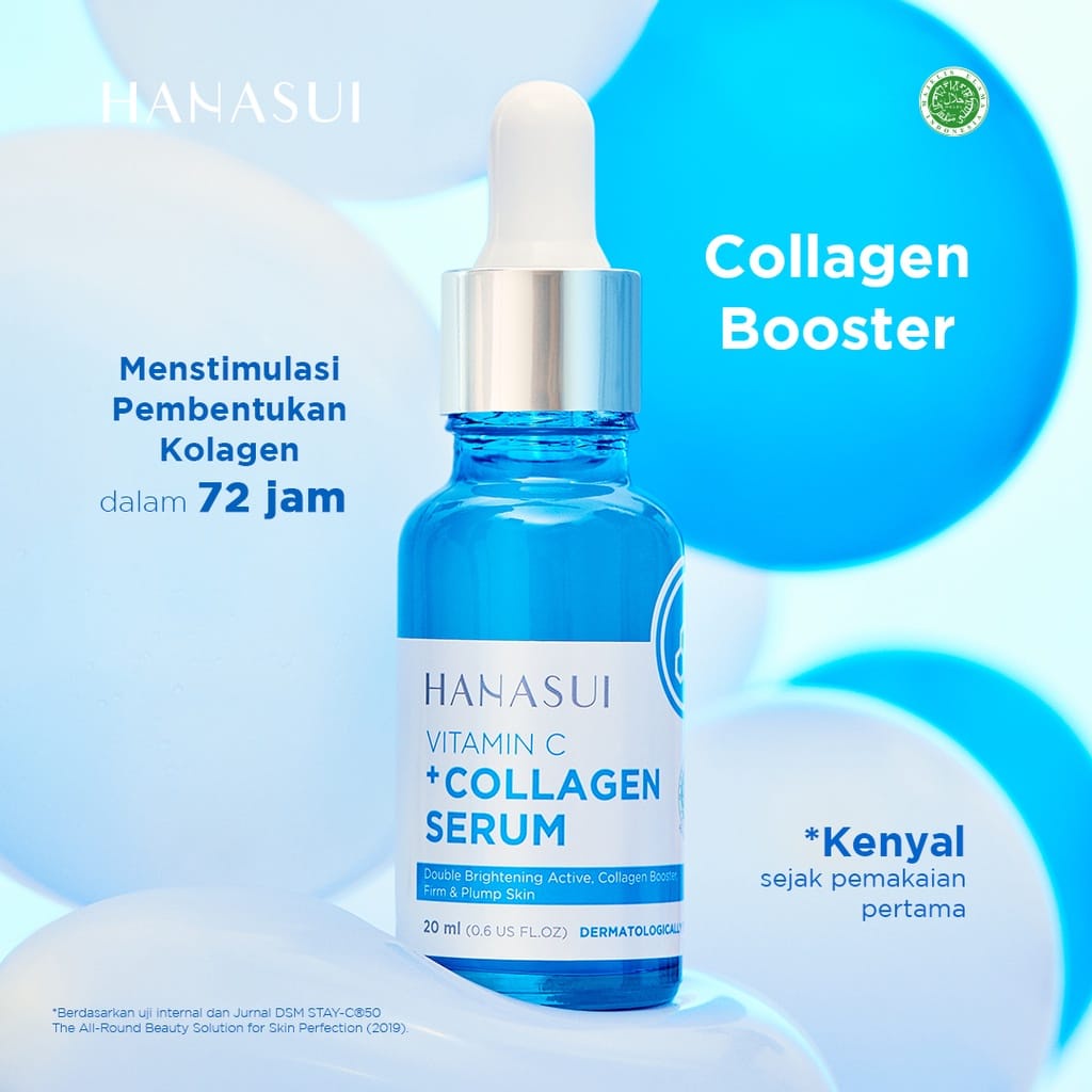 (BISA COD) Hanasui Serum Vitamin C + Collagen 20ml