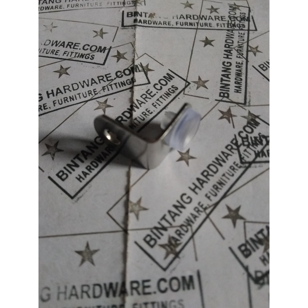 Ambalan Cop Kaca Siku L Ambalan Kaca Plat AKP Size Ukuran Kecil Tatakan Kaca