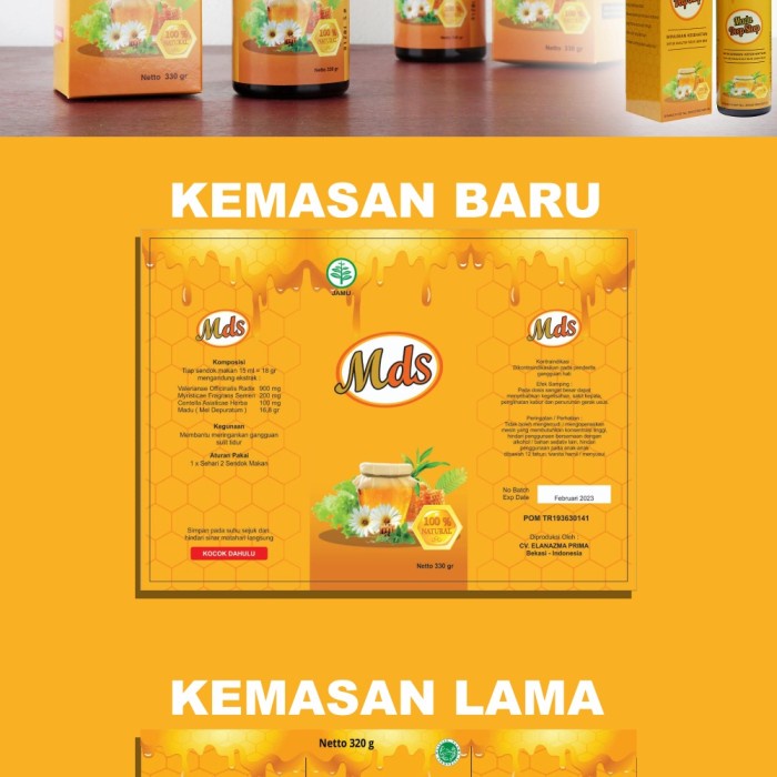 

madu- madu deep sleep original insomnia susah tidur -madu.