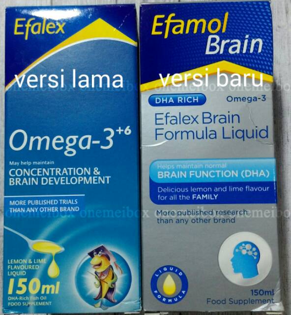 Efalex brain liquid 150ml. Asli UK