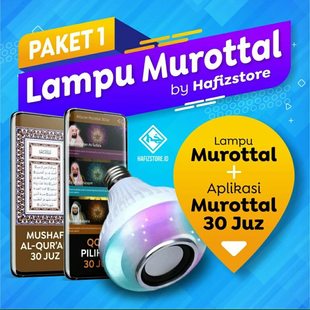 Jual Speaker Alquran Murottal Murrotal Quran Juz Model Lampu Led