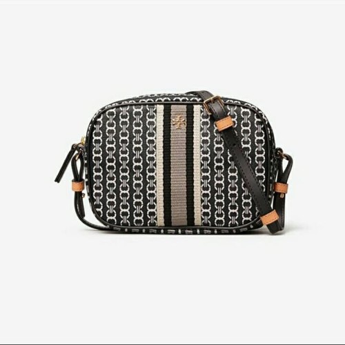 Tory Burch Gemini Canvas Camera Bag