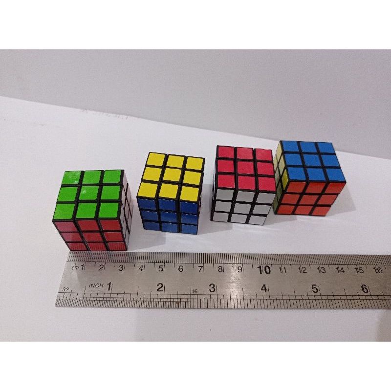 rubik kubus 3 x 3 mini murah / mainan murah