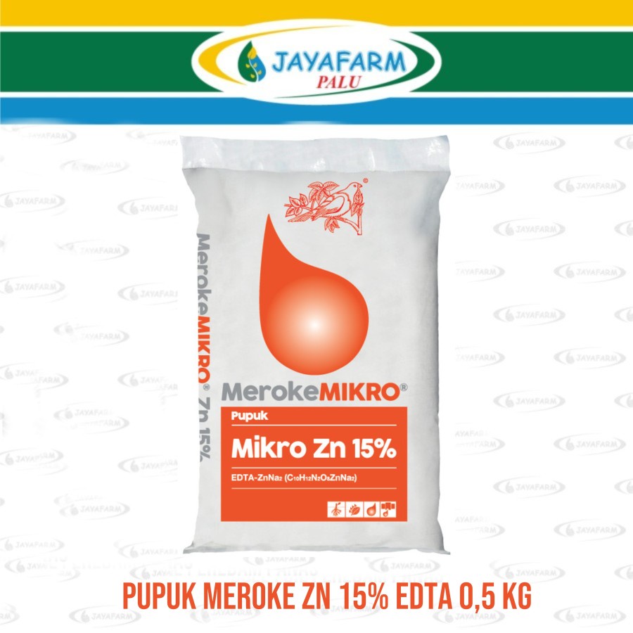 PUPUK MEROKE ZN 15% EDTA 0,5 KG