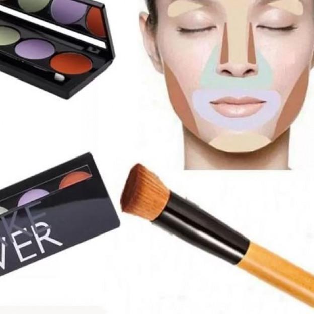 ✹ MAKE OVER Camouflage Cream Face Concealer | MakeOver Camouflage Cream Face Concealer - Concealer P
