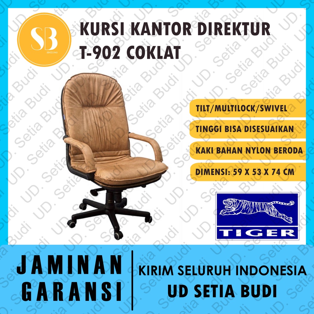 Kursi Kantor Direktur Hidrolis Tiger T-902