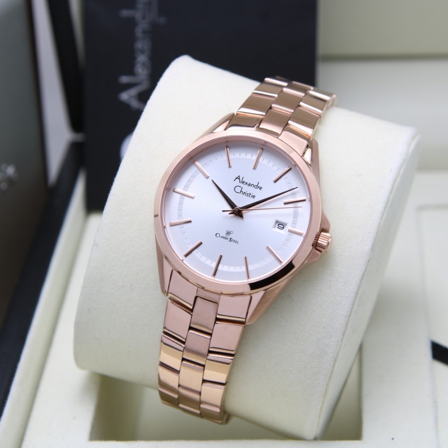 JAM TANGAN WANITA ALEXANDRE CHRISTIE AC 8652 ORIGINAL GARANSI RESMI 1 TAHUN