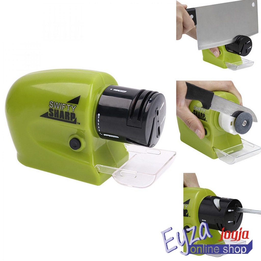 

PROMO TERMURAH Swifty Sharp Electric Sharpener / Pengasah Pisau Elektrik