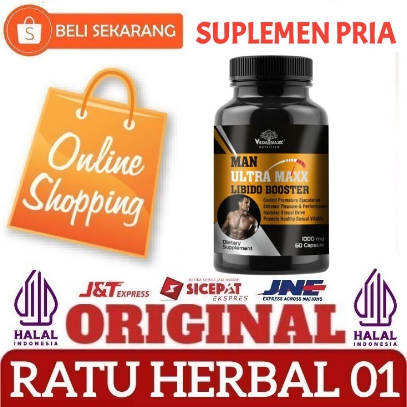 SUPLEMEN GAIRAH PRIA MAN ULTRA MAXX LIBIDO BOOSTER UNTUK PENAMBAH GAIRAH