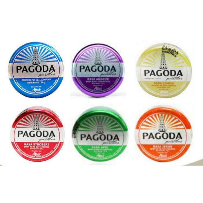 

Permen Pagoda Pastilles 20 Gram Semua Varian rasa