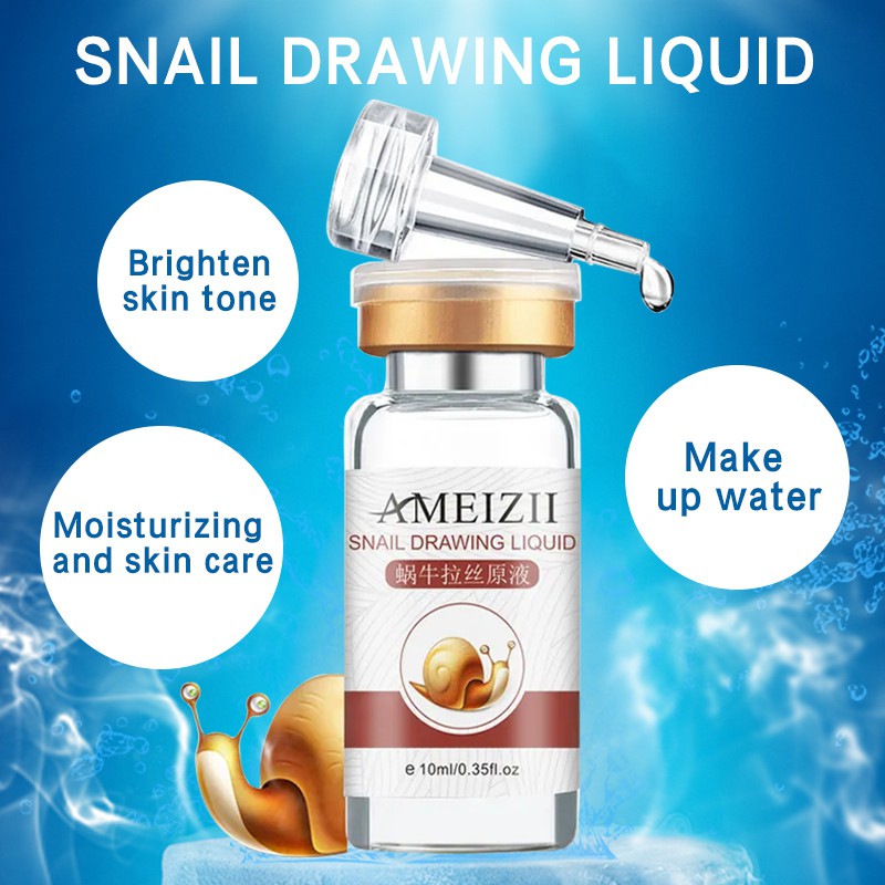 Serum Snail Repair Essence Melembabkan Penghilang Bopeng 10ml