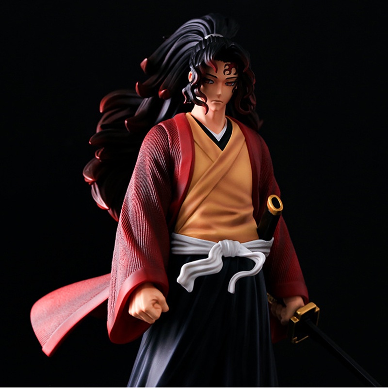 Mainan Action Figure Model Anime Demon Slayer Kimetsu No Yaiba Tsugikuni Yoriichi Tanjirou Ukuran 30cm Untuk Hadiah Anak Laki-Laki