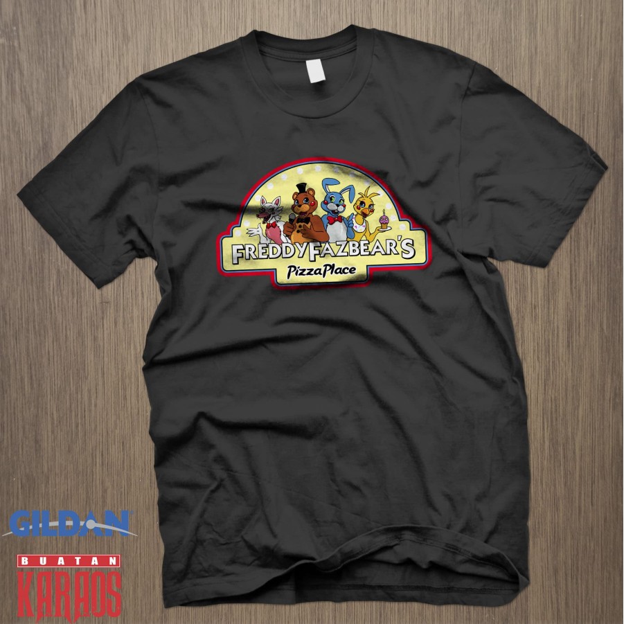 Kaos Anak Freddy At Night FNAF Family Fazbear Pizza Place