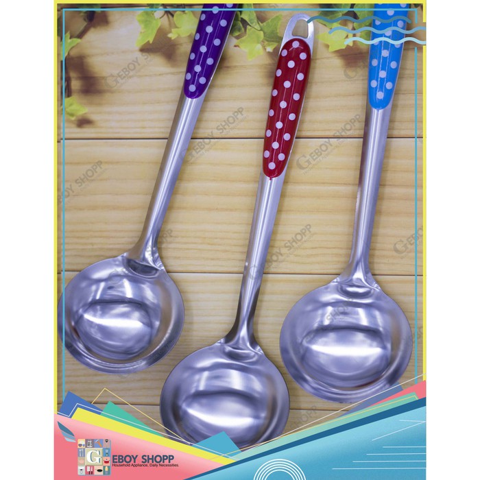 6F7 Fincook Panci Stainless Steel Dutch Oven Do2006Ssss / Panci 2 TL370 Irus Polkadot / Sendok Sop