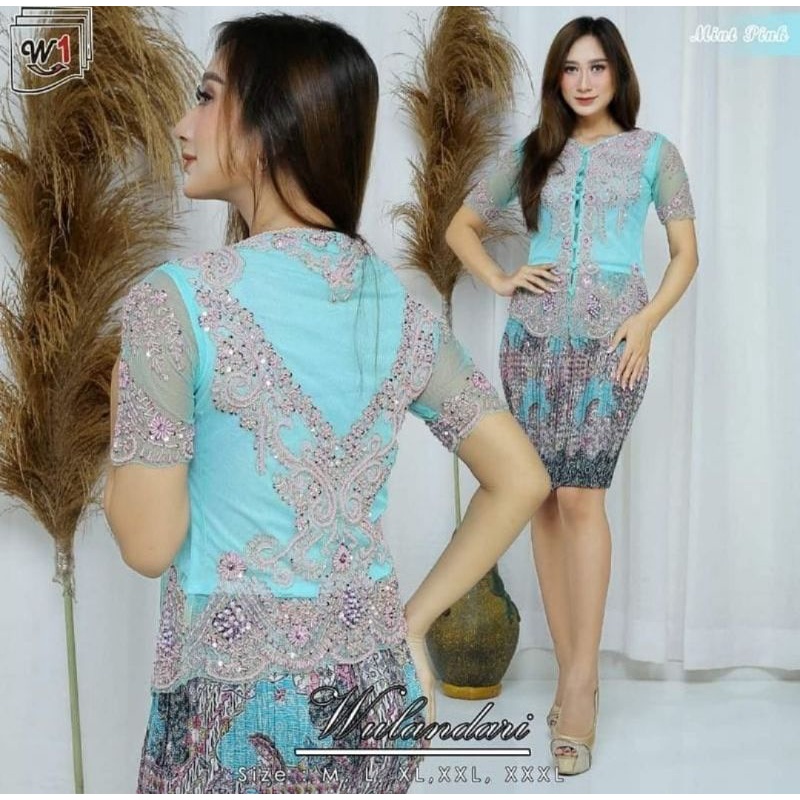 Realpic Stelan Kebaya Wulandari Motif 001 Original Butik