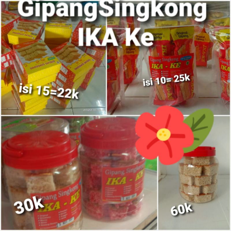 gipang singkong ika ke
