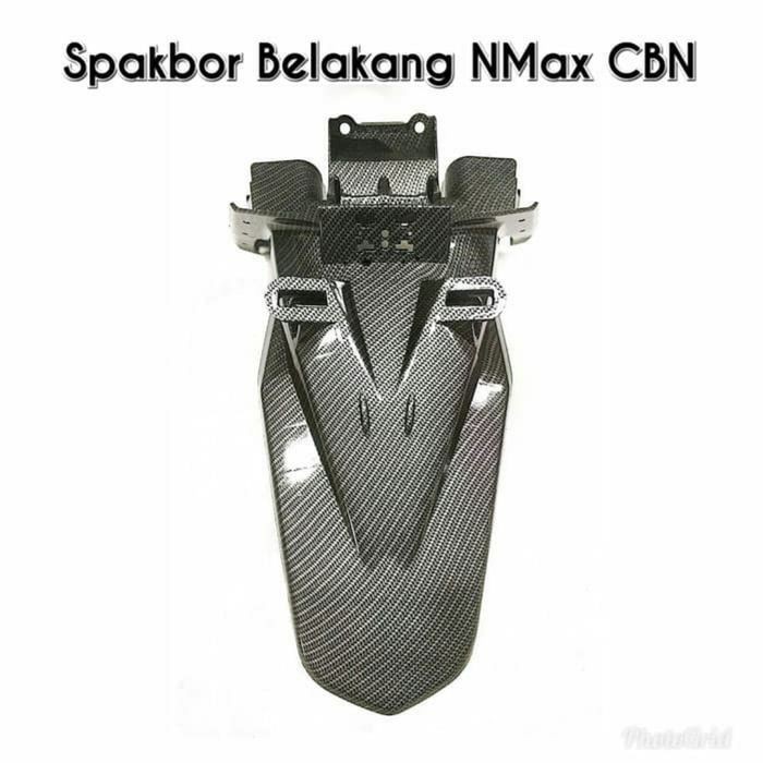 Spakbor Belakang Nmax Carbon Nemo / Buntut Spakbord Nmax Belakang Nemo Variasi Nmax Aksesoris Nmax