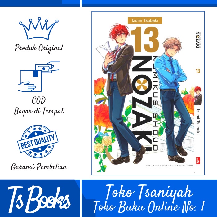 Buku Komik Manga Komikus Shojo Nozaki 13 Izumi Tsubaki Manhwa Anime MIsteri MIstery Thriler